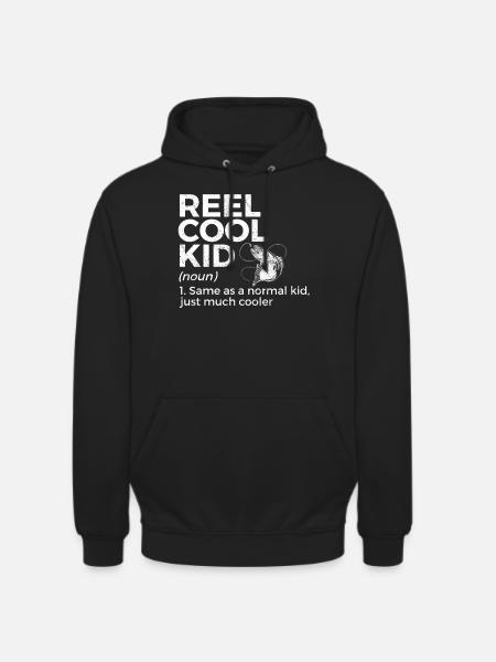 Pêche à la ligne Pêche - Sweat-shirt à capuche unisexe - noir
