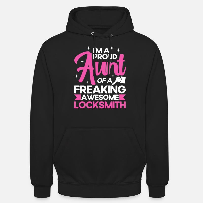 Locksmith Lock Picking Employee Locksmith - Unisex Hoodie - black