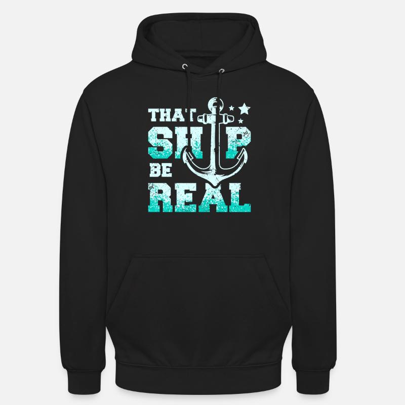 That ship be real Cruising - Unisex Hoodie - Schwarz