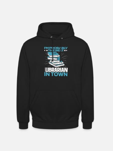 Librarian Lustig - Unisex Hoodie - black