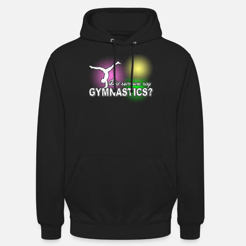 Gymnastique - Sweat-shirt à capuche unisexe - noir