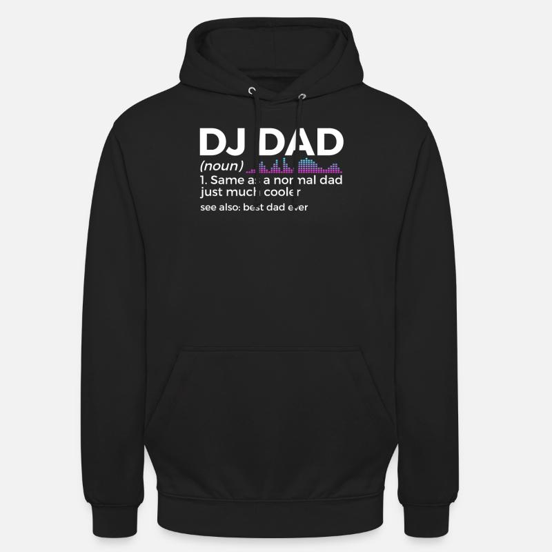 DJ Performance - Sweat-shirt à capuche unisexe - noir