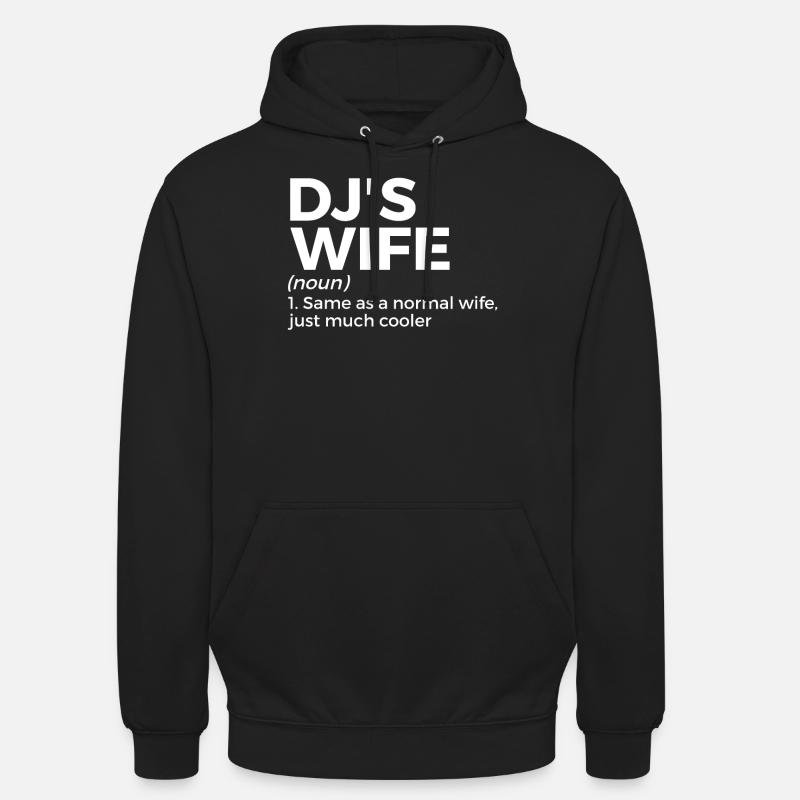 DJ Performance - Sweat-shirt à capuche unisexe - noir