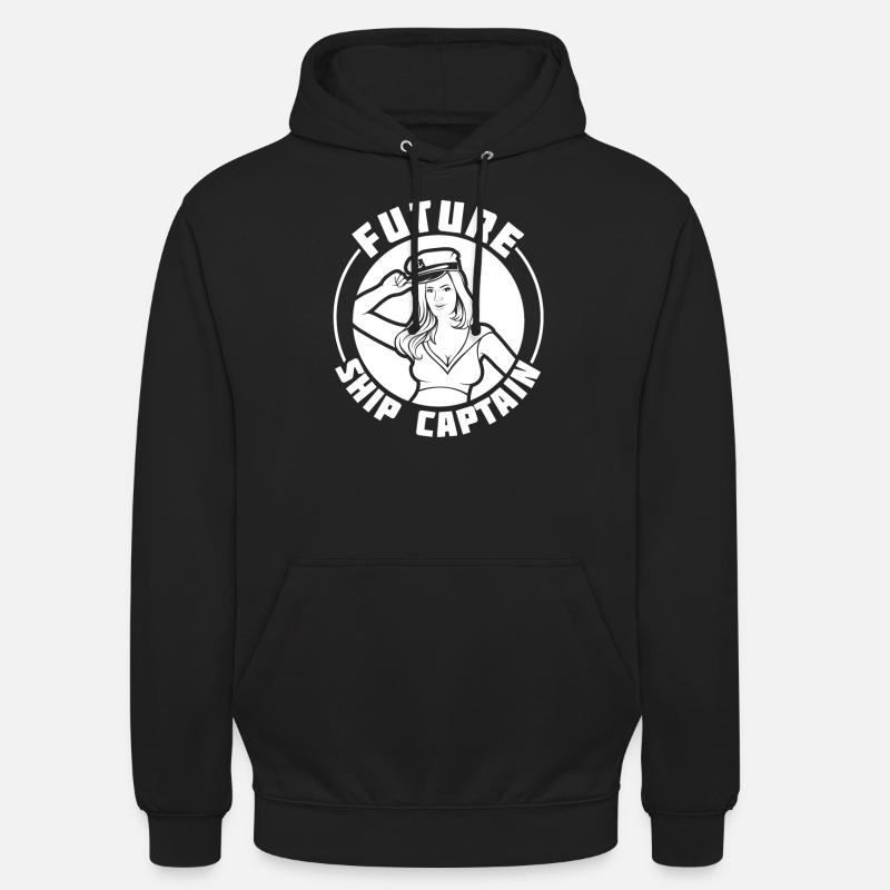 Sailing Sailboat - Unisex Hoodie - black