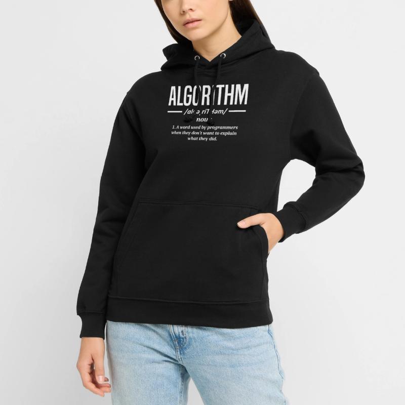 Algorithm programmer, coding, encoder Unisex Hoodie