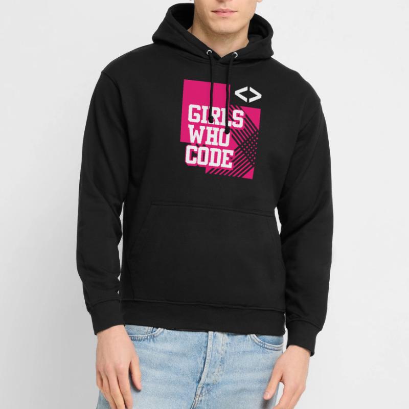 Developer Coder Programmer Girl Unisex Hoodie