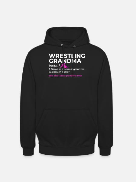 Lutte - Sweat-shirt à capuche unisexe - noir