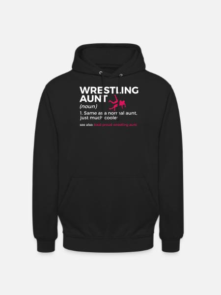 Lutte - Sweat-shirt à capuche unisexe - noir