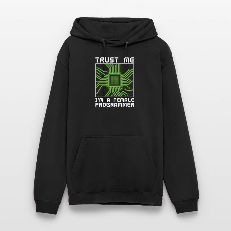 Entwickler Coder Programmierer Mikrochip Unisex Hoodie