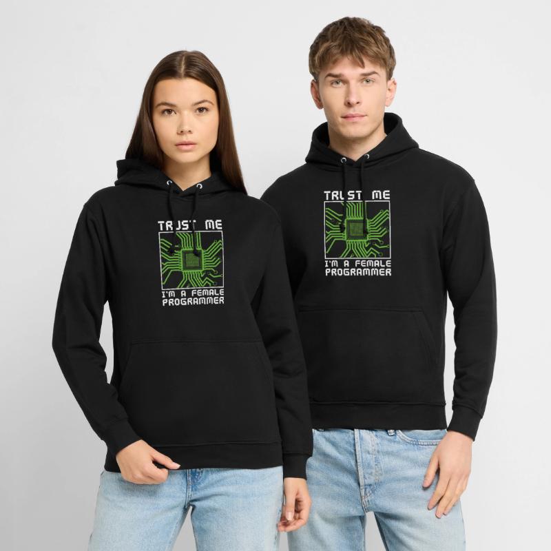 Developer Coder Programmer Microchip Unisex Hoodie