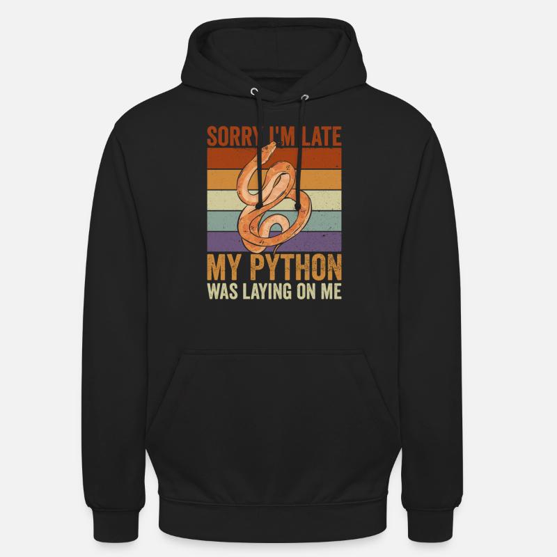 Banana Königspython - Unisex Hoodie - black