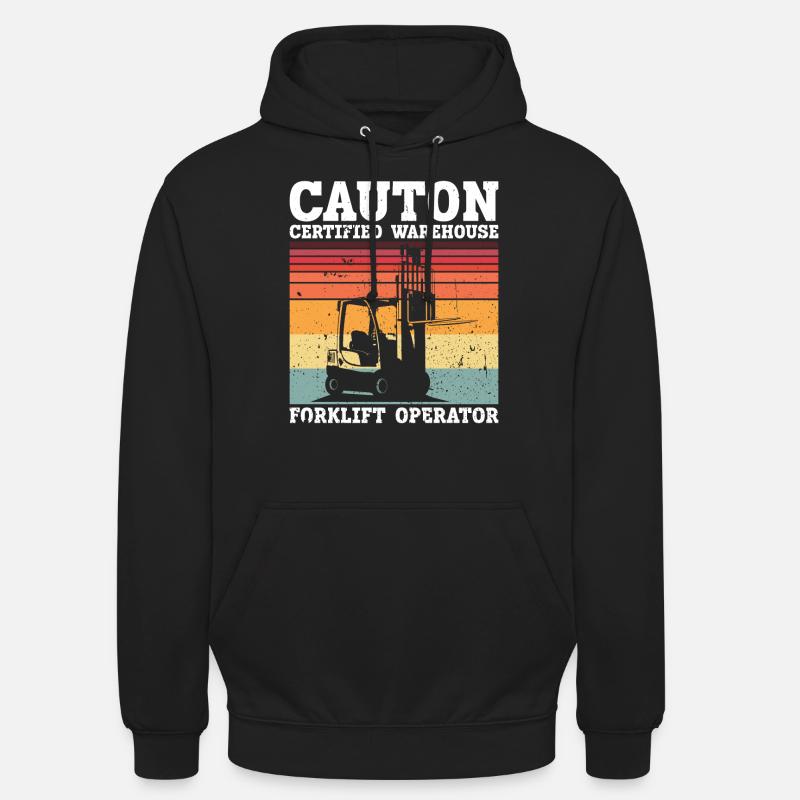 Gabelstaplerfahrer - Unisex Hoodie - Schwarz