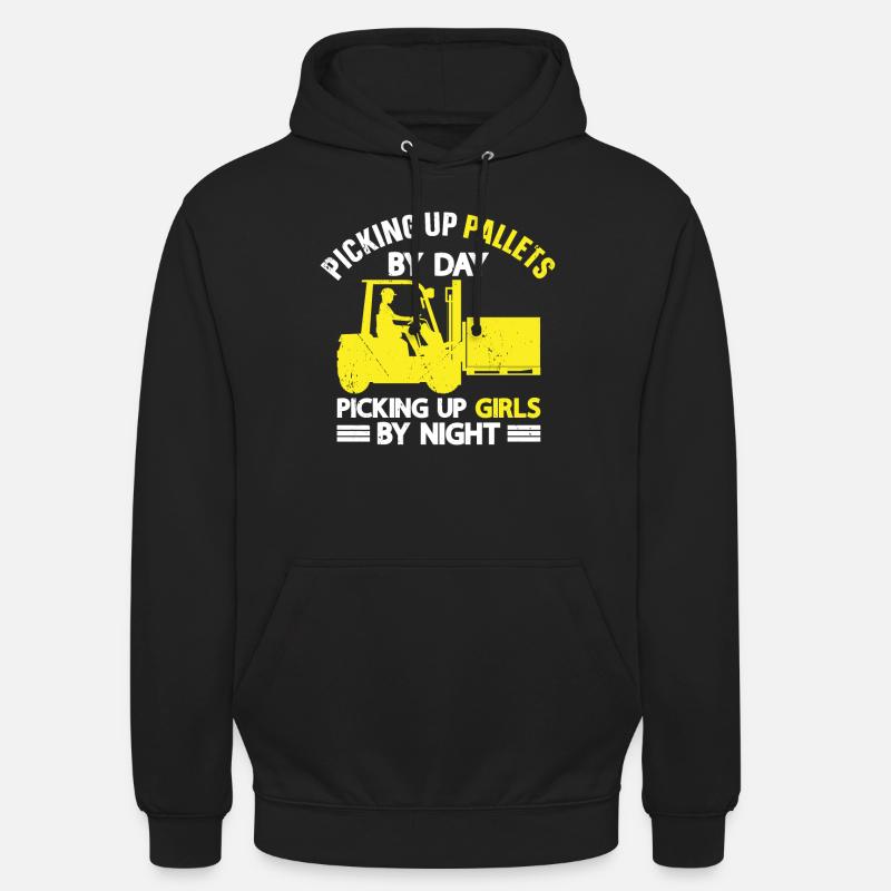Gabelstaplerfahrer - Unisex Hoodie - Schwarz
