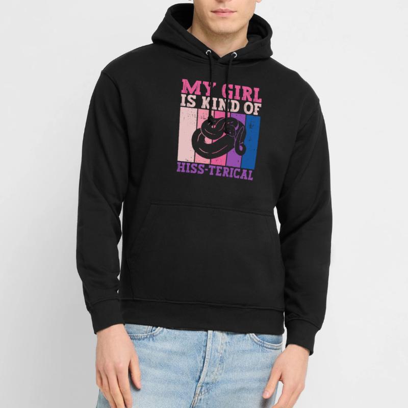 Königspython Schlange Banana Ball Python Sweat-shirt à capuche unisexe