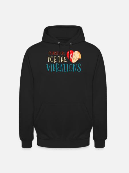 Deaf pride, hearing, disabled, deafness - Unisex Hoodie - black