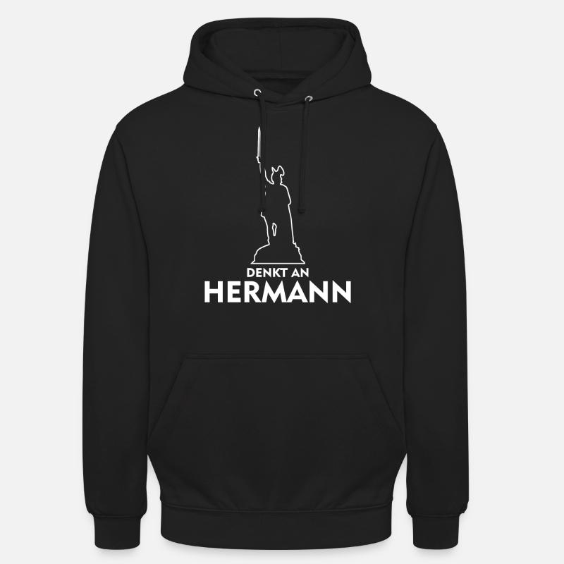 Hermann Monument Detmold Lippe - Unisex Hoodie - black