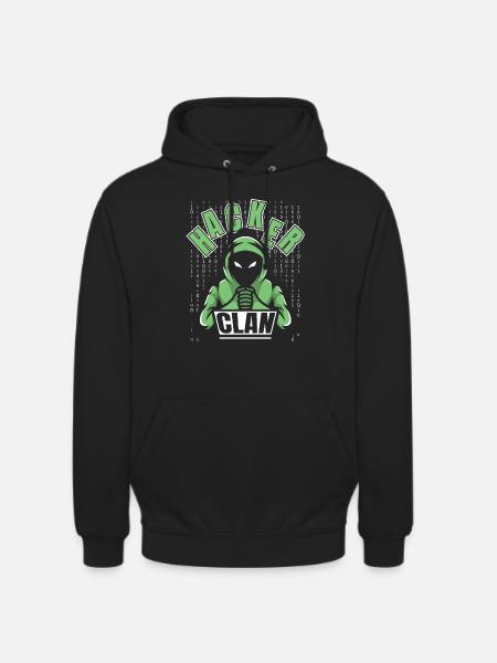 Entwickler Coder Programmierer Hacker - Unisex Hoodie - Schwarz