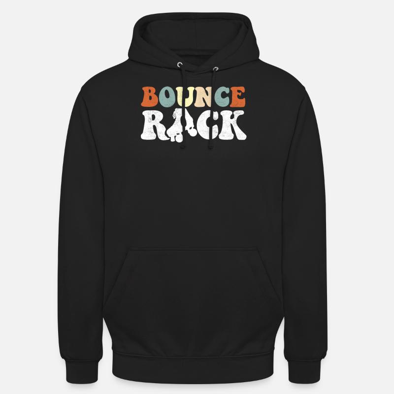 Patinage, roller - Sweat-shirt à capuche unisexe - noir