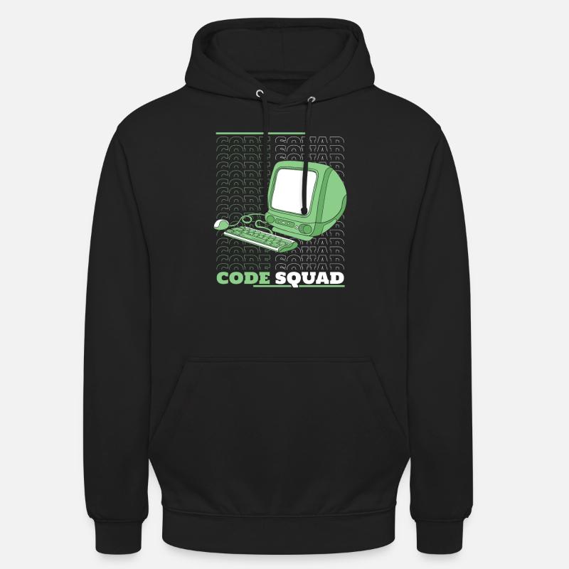 Entwickler Coder Programmierer Rechner - Unisex Hoodie - Schwarz