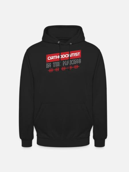 Orthodontists, dentists, dental services - Unisex Hoodie - black