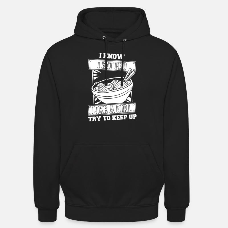 Pho Bowl Mädchen - Unisex Hoodie - Schwarz
