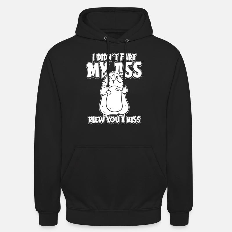 Guinea pig guinea pig funny - Unisex Hoodie - black