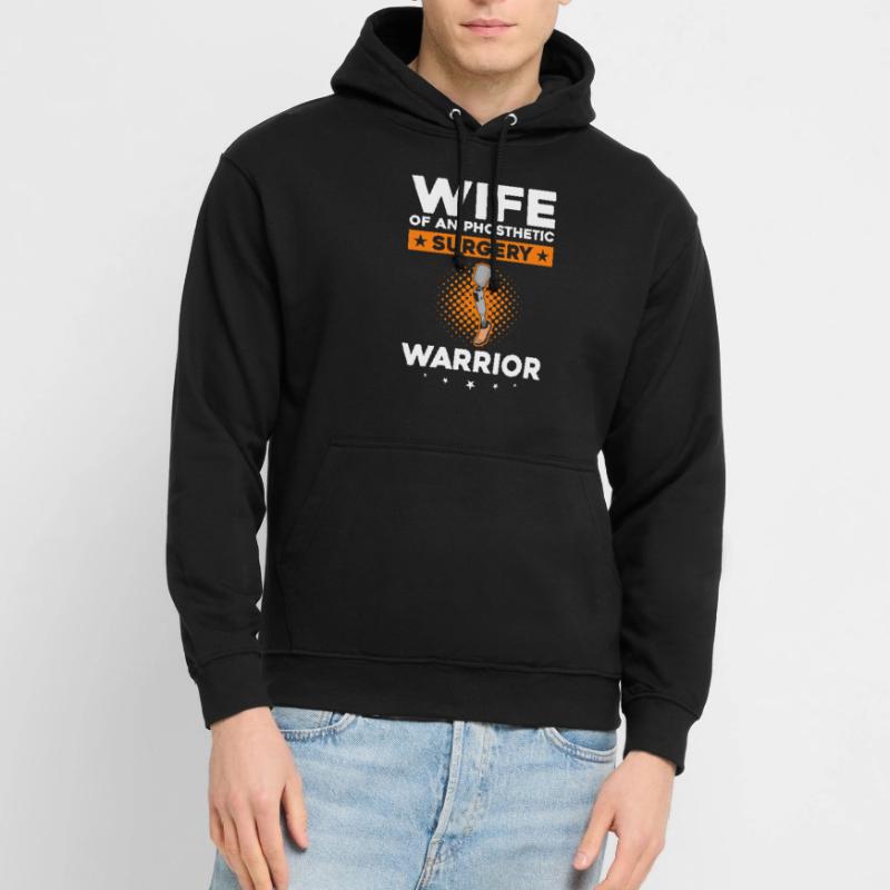 Conception de prothèses de jambe et prothèses de jambe Sweat-shirt à capuche unisexe