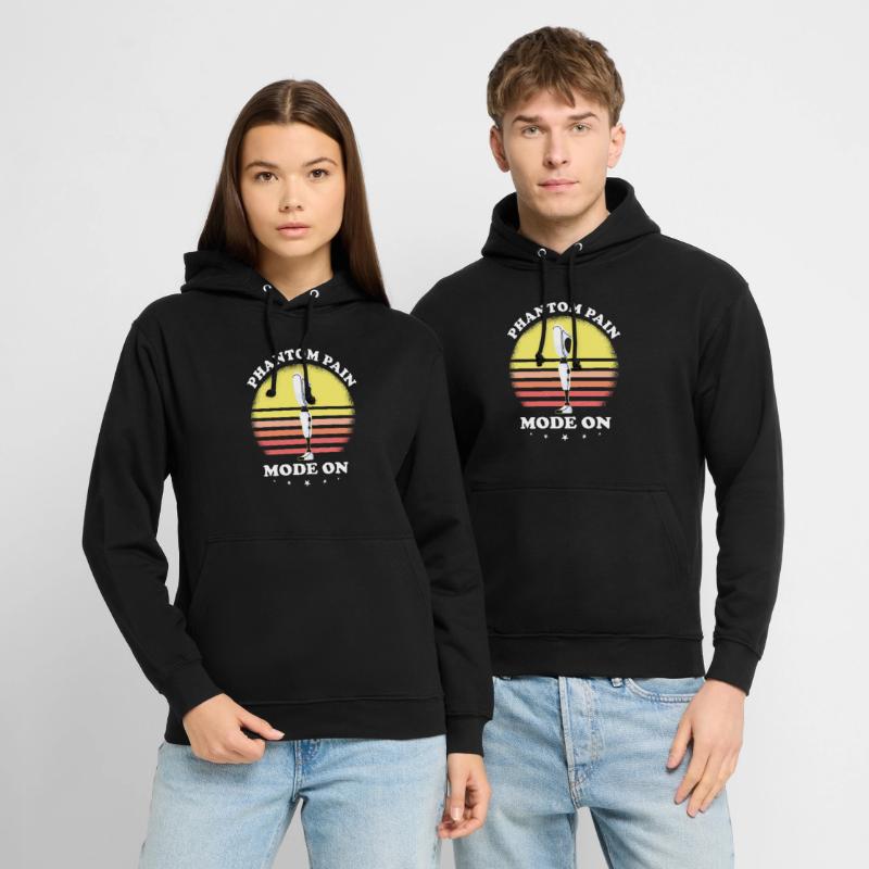 Conception de prothèses de jambe et prothèses de jambe Sweat-shirt à capuche unisexe