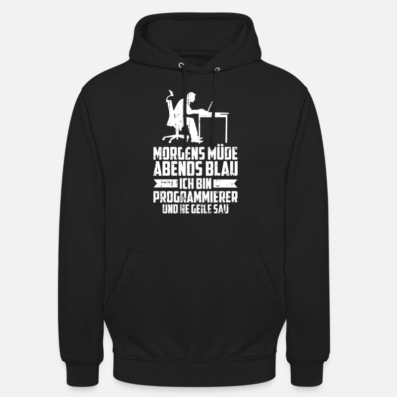 Entwickler Coder Programmierer - Unisex Hoodie - Schwarz