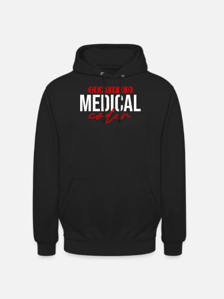 Medical Encoder Medical Programmer - Unisex Hoodie - black