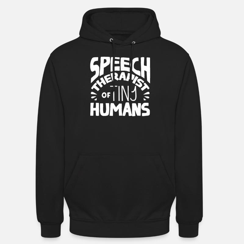 Speech-language pathology, speech-language pathologist - Unisex Hoodie - black