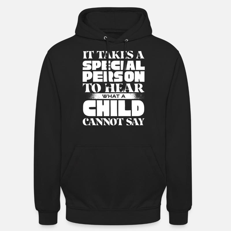 Speech-language pathology, speech-language pathologist - Unisex Hoodie - black
