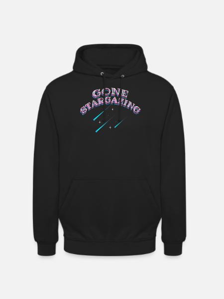 Star Gas, Cosmology, Astronomy - Binoculars - Unisex Hoodie - black