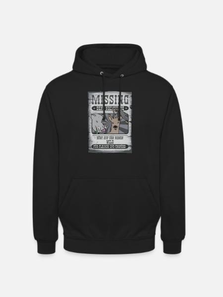 Missing WILD Jäger Geschenk - Unisex Hoodie - Schwarz