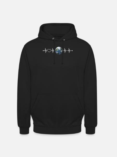 Earth - Unisex Hoodie - black