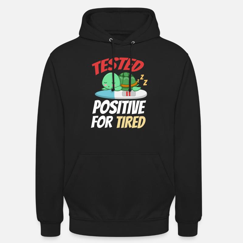 Cadeau doux pour dormir - Sweat-shirt à capuche unisexe - noir