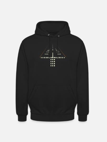 Airplane Plane Accessories - Unisex Hoodie - black