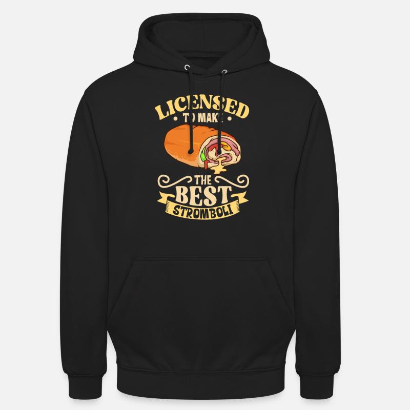 Bester Stromboli Bäcker - Stromboli - Unisex Hoodie - Schwarz
