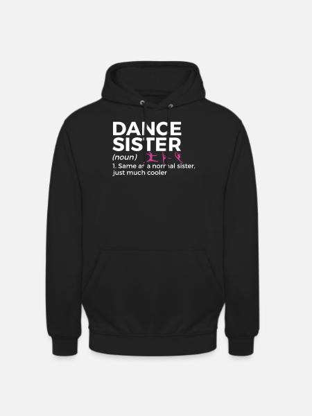 Danse pour danseurs - Sweat-shirt à capuche unisexe - noir