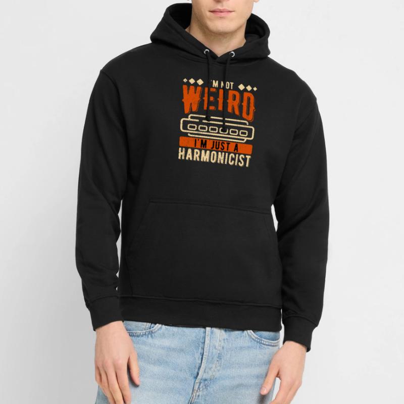 Harmonica harmonica player Unisex Hoodie