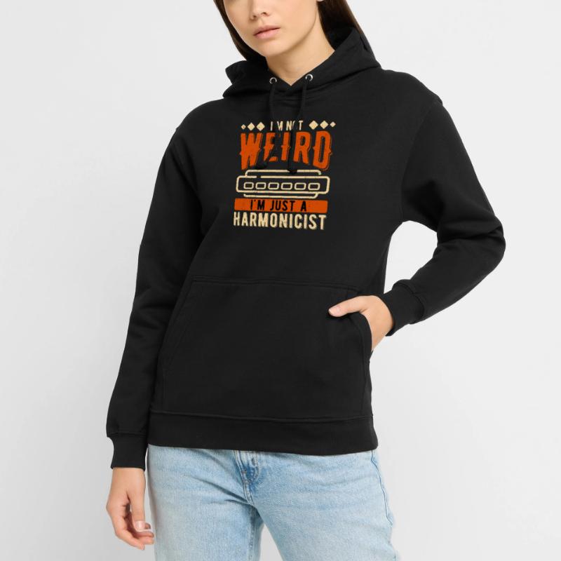 Harmonica harmonica player Unisex Hoodie