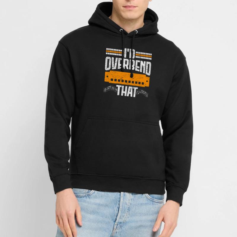 Harmonica harmonica player Unisex Hoodie