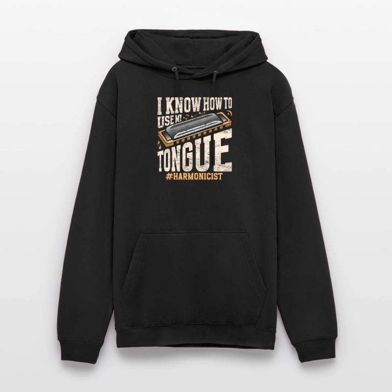 Harmonica harmonica player Unisex Hoodie