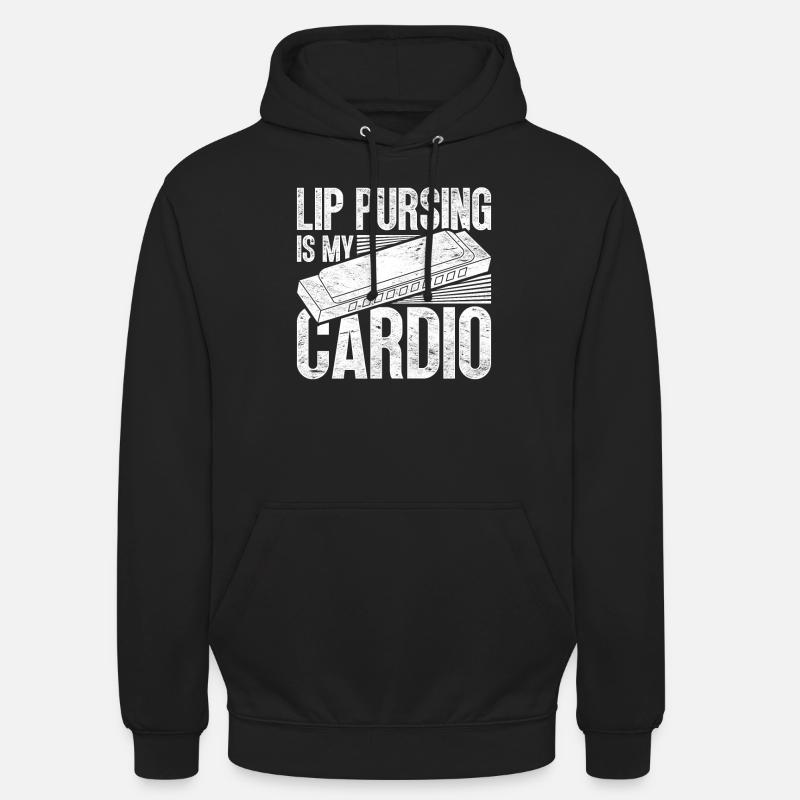 Harmonica harmonica player Unisex Hoodie