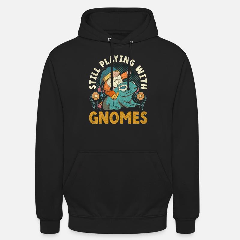 Gartenzwerg Gartenzwerge - Unisex Hoodie - Schwarz