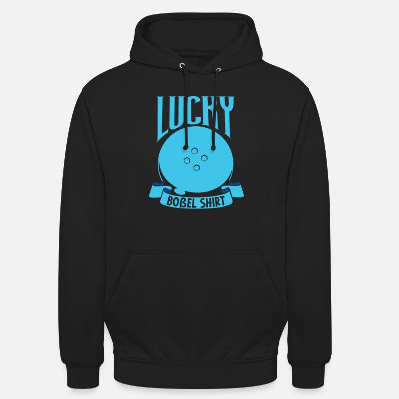 Bosseln - Lucky Boßel - Sweat-shirt à capuche unisexe - noir