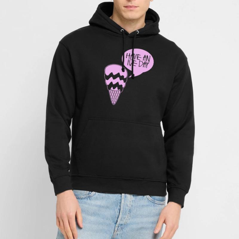 Eis Eisbecher Eiscreme Unisex Hoodie