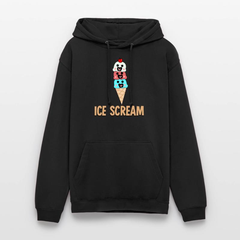 Eiscreme Eis Eisbecher Unisex Hoodie