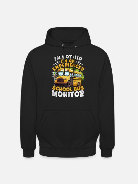 Schulbusfahrer Busfahrer Busbegleiter - Unisex Hoodie - Schwarz