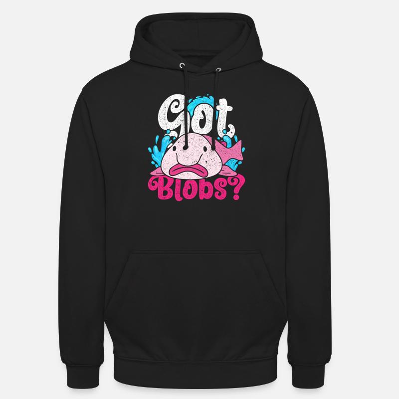 Blobfisch Got Blobs? - Unisex Hoodie - Schwarz